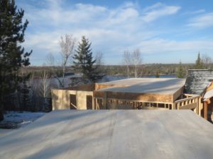 lake view custom home, huisman,