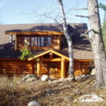 Cedar Log Lake home