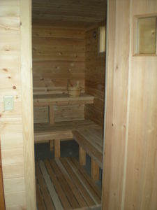 Sauna room