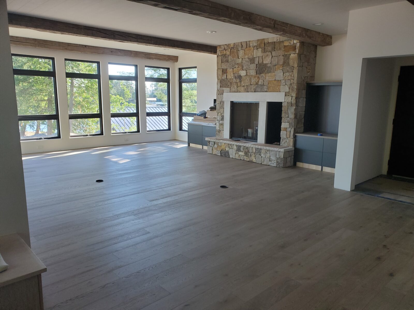 Great room flooring done